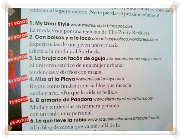 premio blog moda marie claire 2011 1