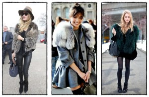Street Style - Fur Yeti Coats