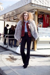 Street Style - Fur Yeti Coats