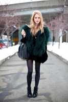 Street Style - Fur Yeti Coats