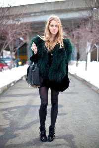 Street Style - Fur Yeti Coats