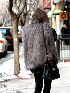 Street Style - Fur Yeti Coats