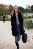 Street Style - Fur Yeti Coats