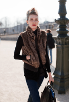 Street Style - Fur Yeti Coats