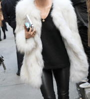 Street Style - Fur Yeti Coats