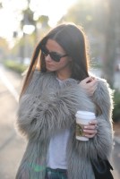 Street Style - Fur Yeti Coats