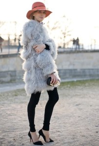 Street Style - Fur Yeti Coats