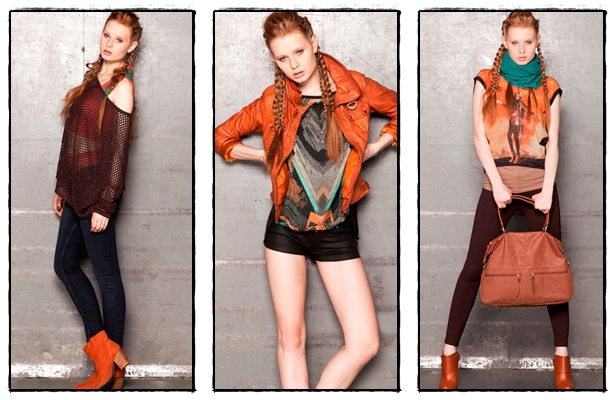 Bershka lookbook diciembre 2011