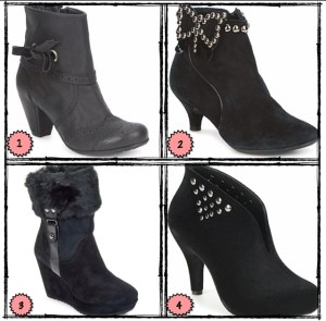 Botines negros Spartoo