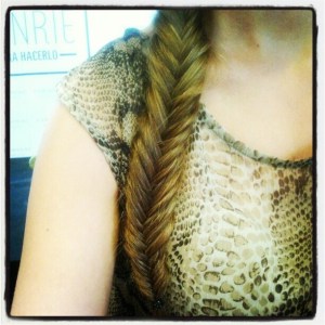 Trenza espiga Trenza espiga