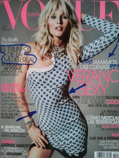 Portada Vogue España Junio 2012