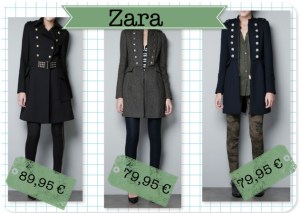 Abrigos Zara