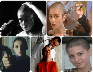 Actrices rapadas
