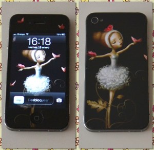 MySticker vinilo personalizado iPhone 4