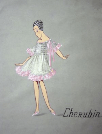 Bocetos Lanvin moda infantil 02