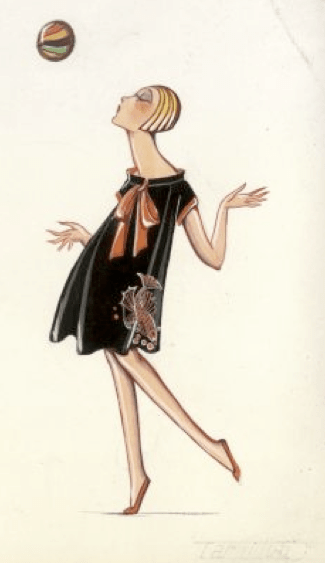 Bocetos Lanvin moda infantil 02