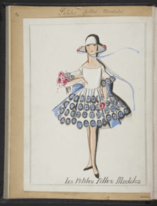 Bocetos Lanvin moda infantil 02