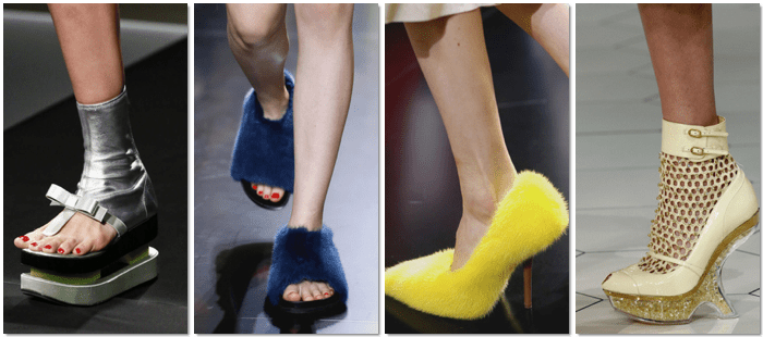 Zapatos imposibles primavera verano 2013