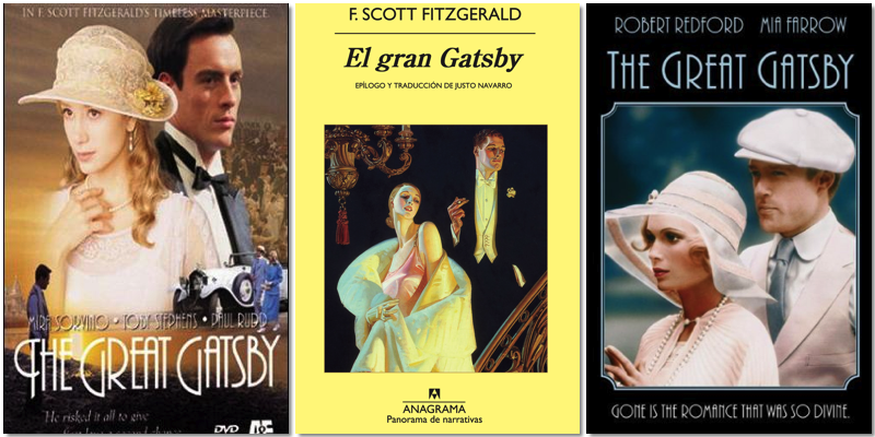 El gran Gatsby novela y adaptaciones