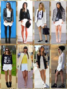 Falda origami Zara primavera 2013