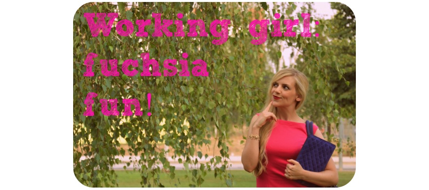 Look fucsia para la vuelta al&nbsp;trabajo