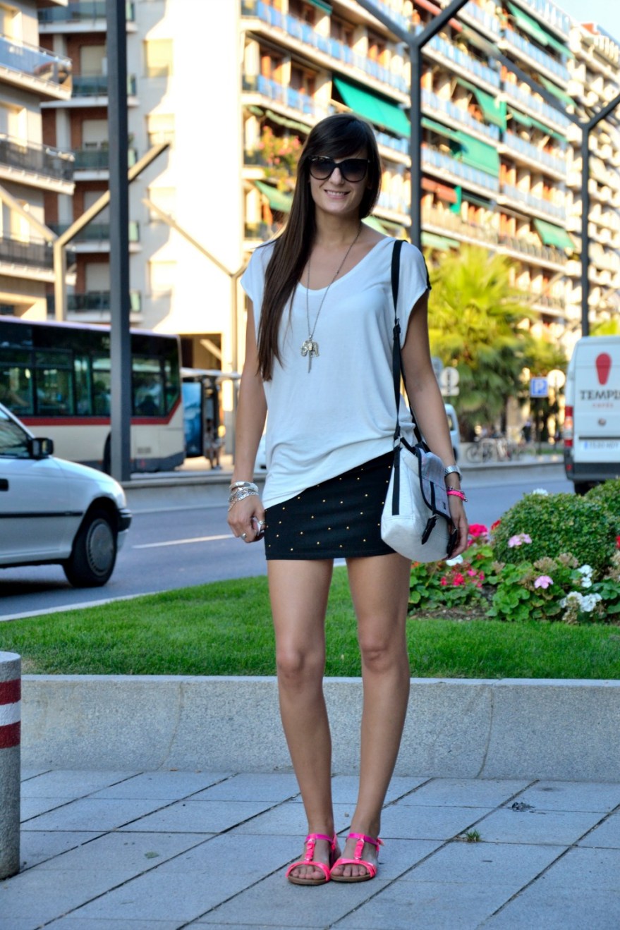 Street Style fluor sandals