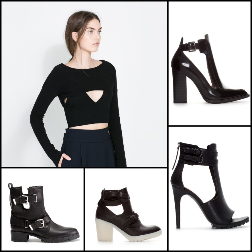 Cropped things by Zara