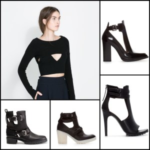 Cropped things by Zara