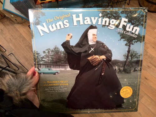 Nuns having fun