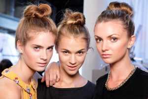 Moños para ir a la playa o la piscina