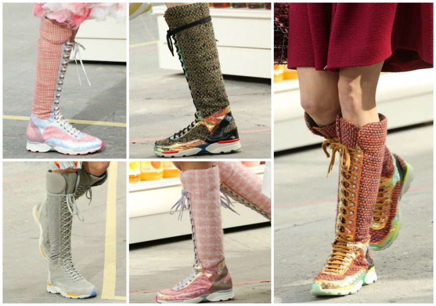 Botas Chanel otoño invierno 2014 2015