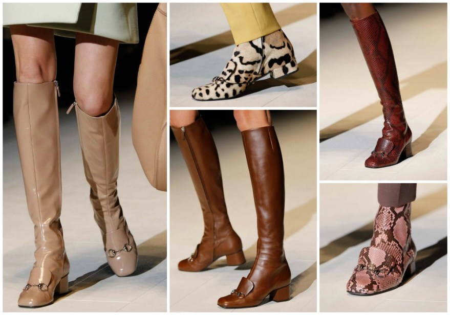 Botas Gucci otoño invierno 2014 2015