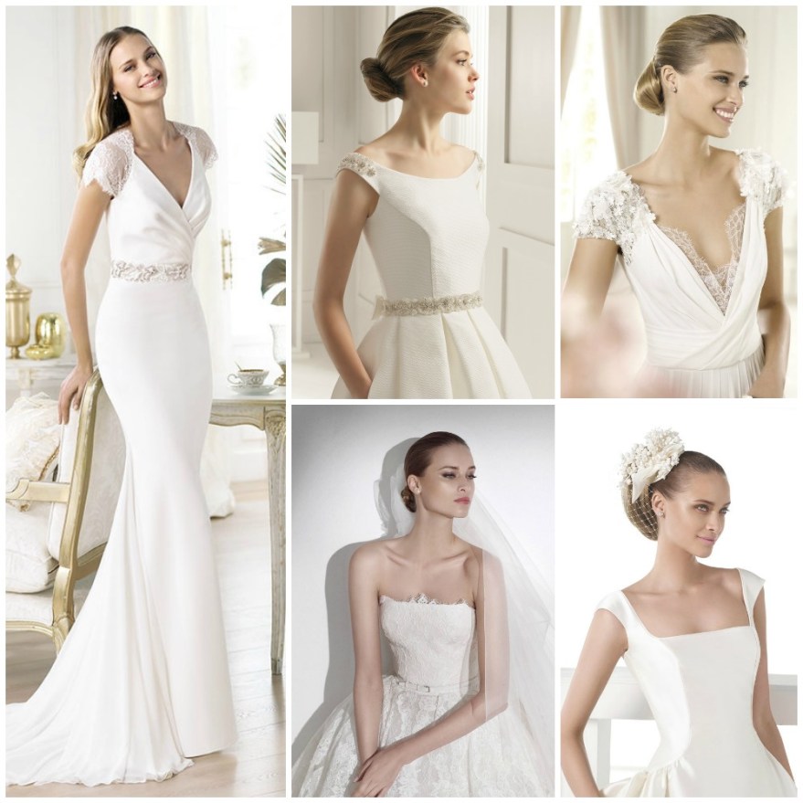 Escotes vestidos de novia Pronovias Rosa Clara