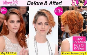 Cambios de look Kristen Stewart pelirroja