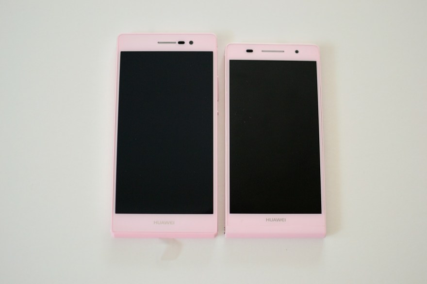 Unboxing Huawei Ascend P7 rosa