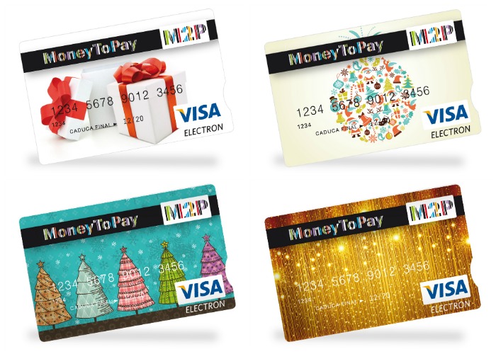 Tarjetas Visa MoneytoGift