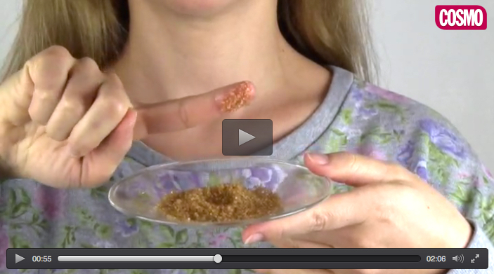 Truco casero labios agrietados