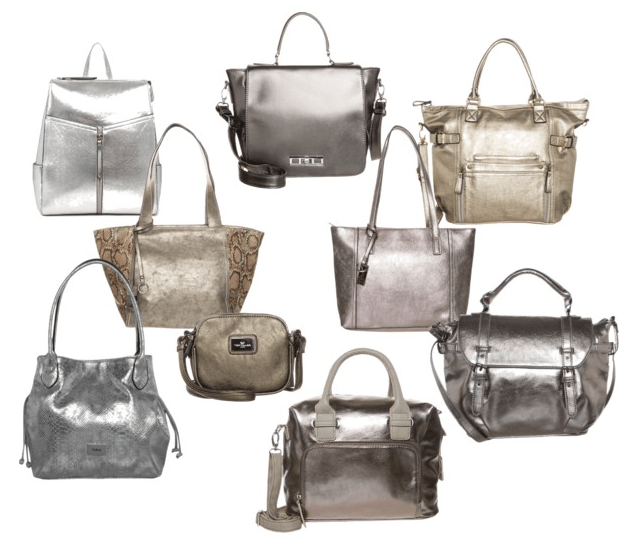 Tendencias 2015 bolsos metalizados