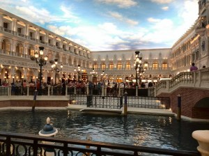 Interior del Hotel The Venetian en Las Vegas