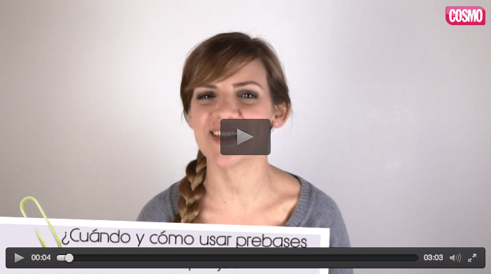 Videoblog de belleza prebases de maquillaje