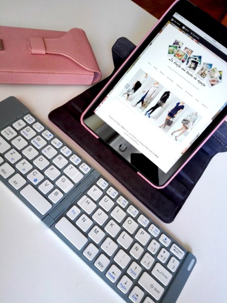Teclado español plegable para iPad y tablets de Salvador Bachiller