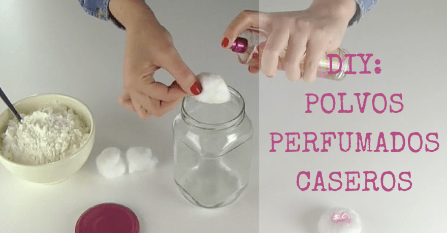 DIY polvos perfumados