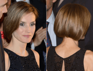 Falso bob reina Letizia