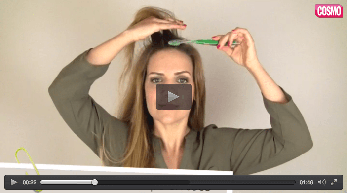 Ver vídeo - Trucos de belleza con un cepillo de dientes