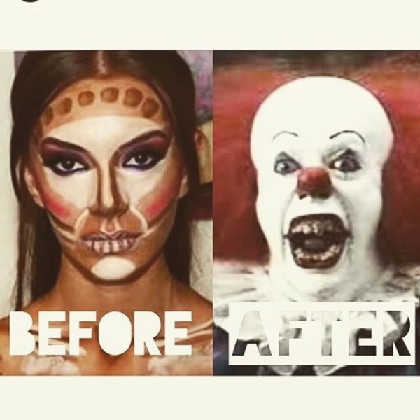 Clown contouring 04