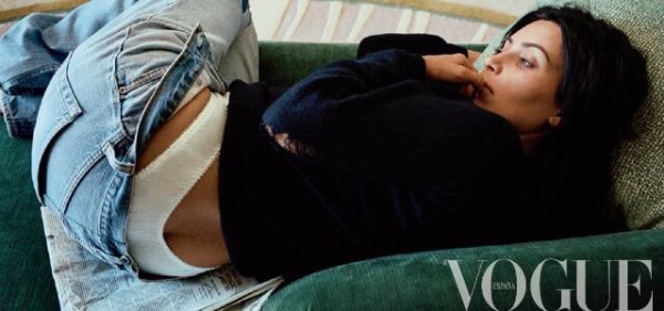 Kim Kardashian para Vogue España