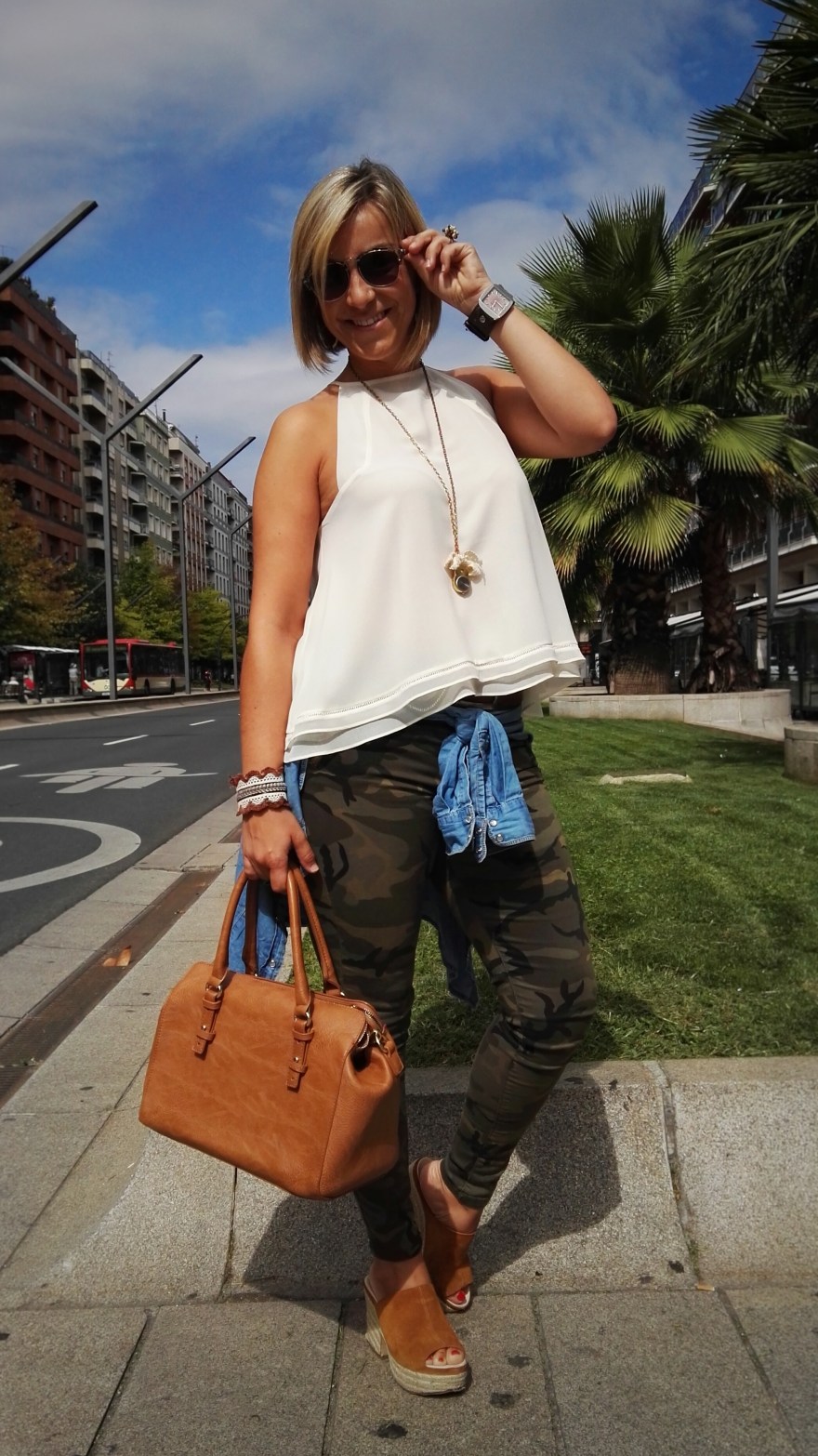 Street style con Huawei P8 Angelica