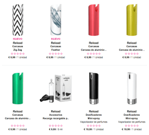 Carcasas Reload Douglas