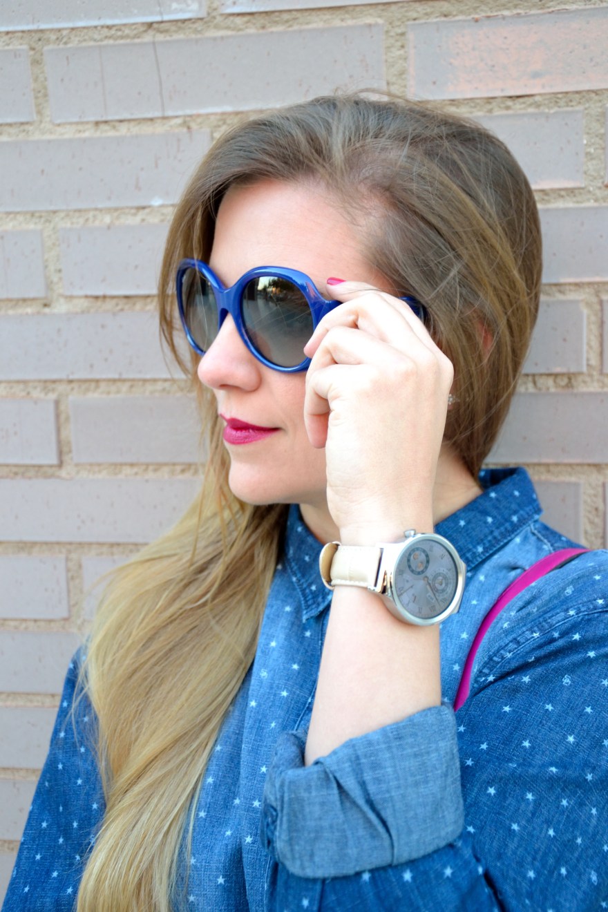 Huawei Watch y gafas Rayban
