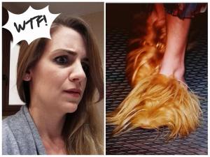 Mi cara al ver los zapatos de Gucci